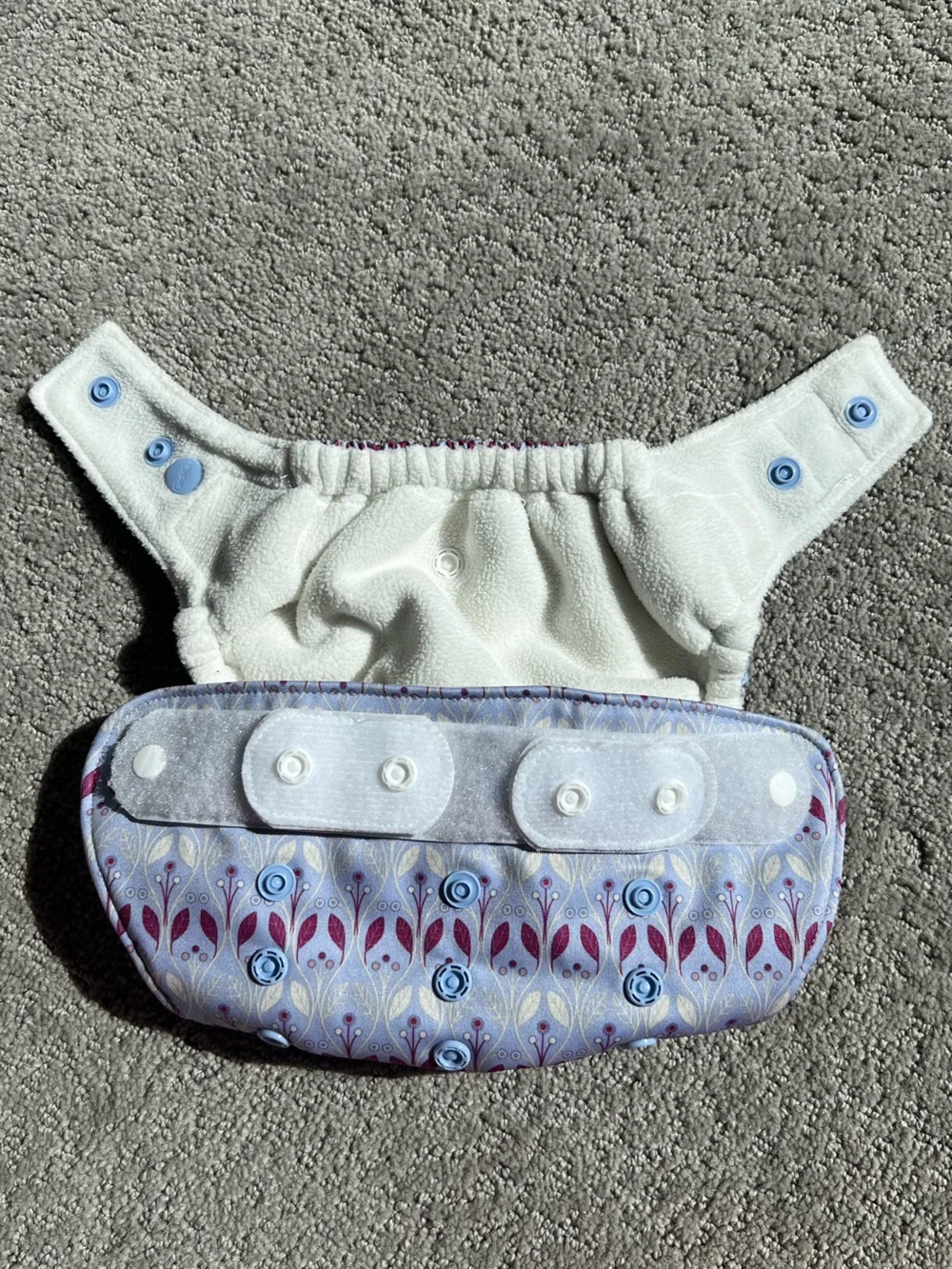 Grovia O.N.E. Cloth Diaper Re-usable - Waverly - Picture 4 of 7